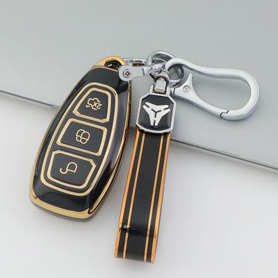 Suitable for Ford Yihu Key Case High-end Wingbo Carnival Sforis Creative Car Key Case Ring Case
