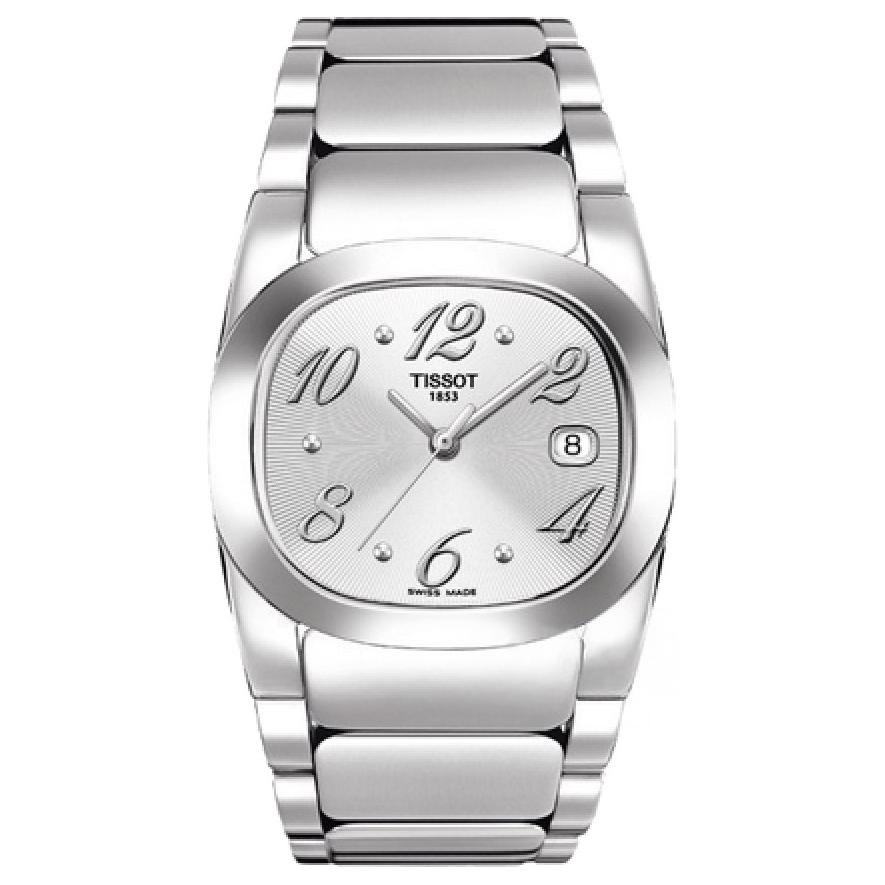 TISSOT Quartz Movement 30m Water Resistance Women's Watch 28mm Silver Dial Stainless Steel Case T009.110.11.037.00