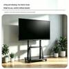 Mobile TV Floor-Standing Bracket with Wheels - Compact Packaging