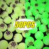 5/50pcs Glow In The Dark Bouncy Ball Halloween Eyeball Decoration Haunted House Home Bar Horror Props Luminous Fake Eyeballs