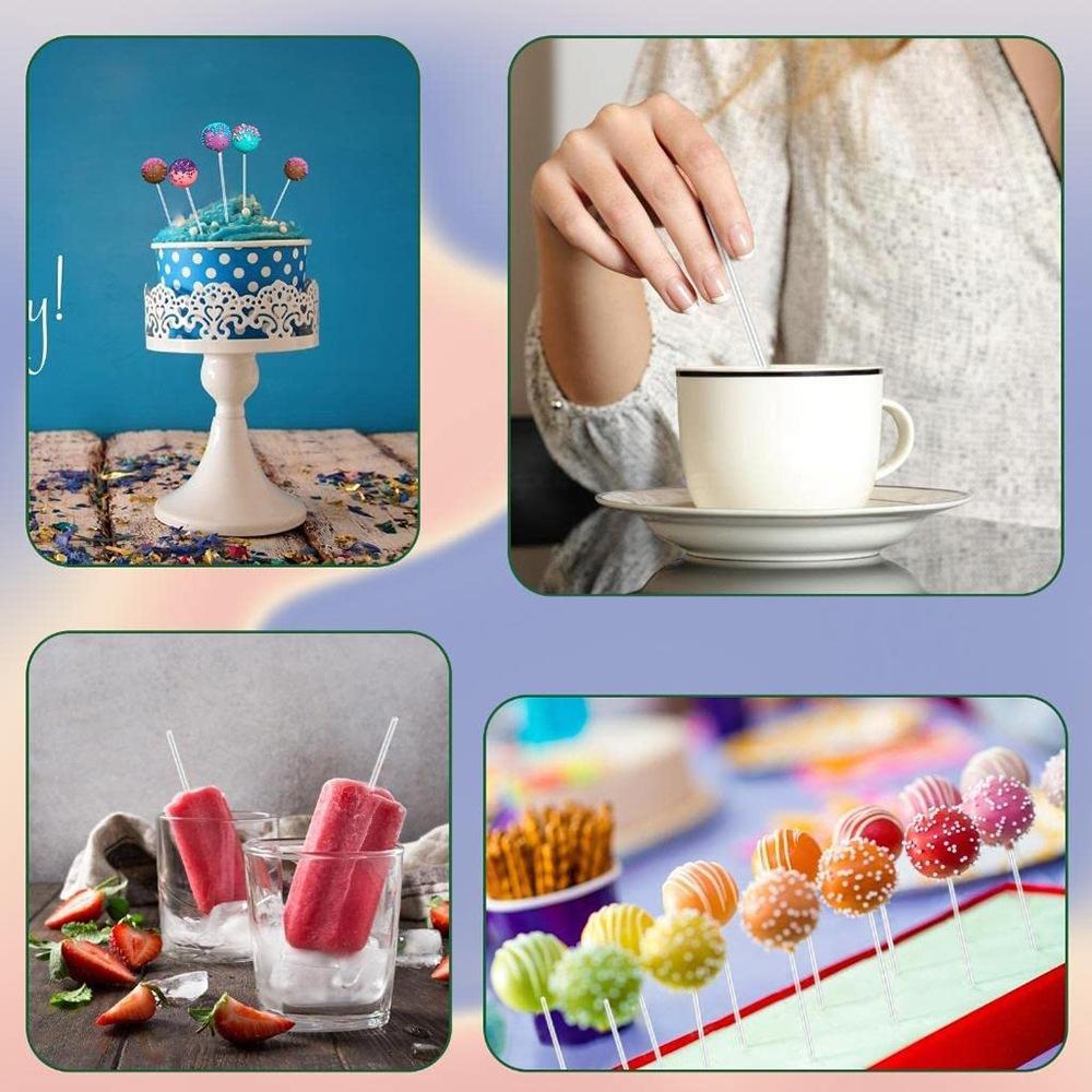 50 de bucăți de ciocolată acrilice acadele batoane grozave biscuiți reutilizabile bomboane prăjituri desert ustensile de copt bucătărie sufragerie acasă bastoane de înghețată