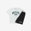 New Balance Kids Exclusive Logo Single Jersey Short Sleeve Set White Nk9ygb214u 