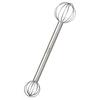 Oaks Raye StrainerMuddler for Measuring Miso, Simply Turn To Easily Mix Miso In a Lightweight Form, Silver, Made In Japan, LS1500