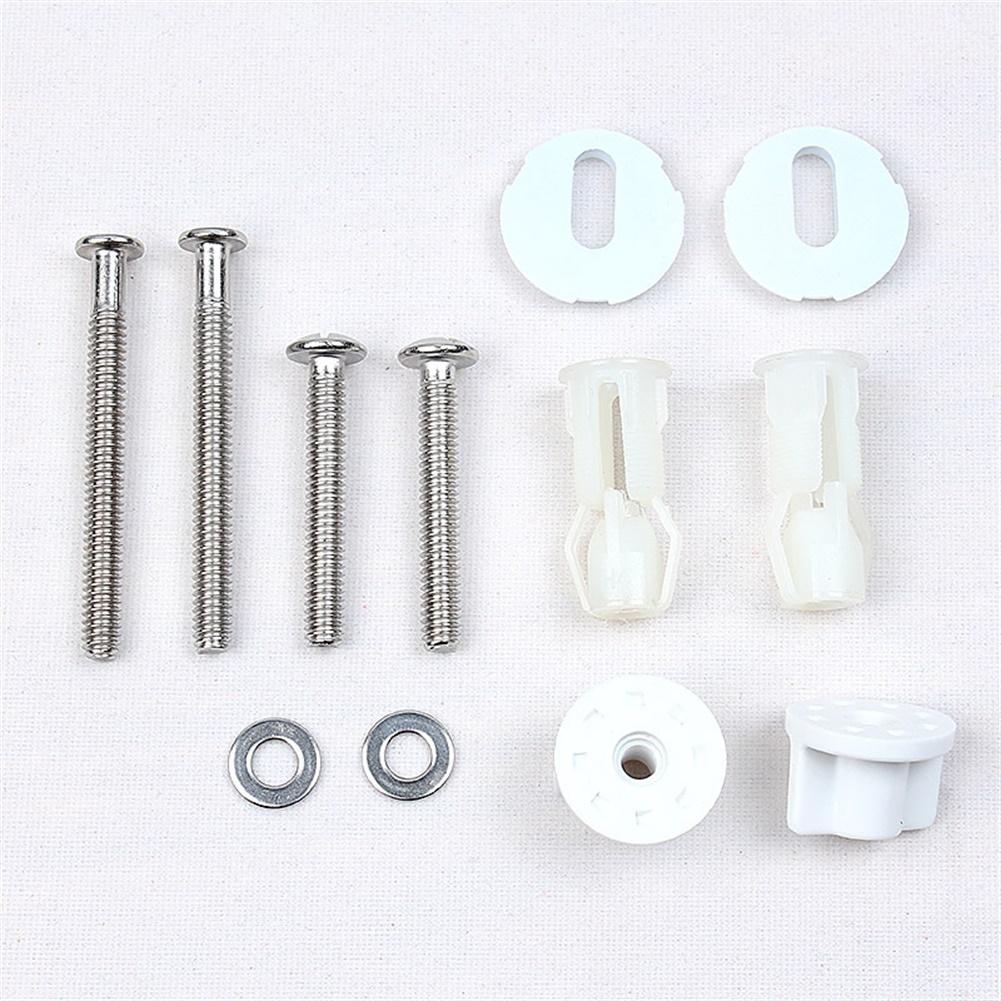 Toilet Lid Accessory Rubber Bungs Slide Top Fix Toilet Screws Nut