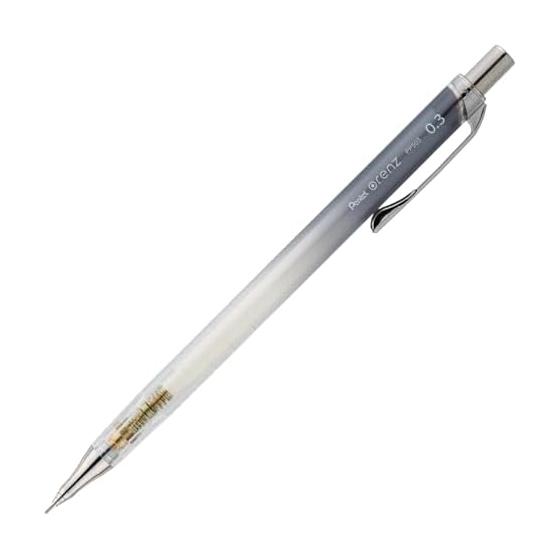 Pentel Orenz 10th Anniversary Limited Edition Mechanical Pencil, 0.3mm, Gray (XPP503-ANN) - Unbreakable Lead, Stable Writing