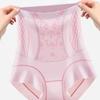 Shapewear Postpartum Body Shaper High Waist Large Size Floral Briefs Butt Lifter Underpants  Women
