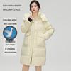 Xuezhongfei Women's 90% Duck Down Long Puffer Jacket