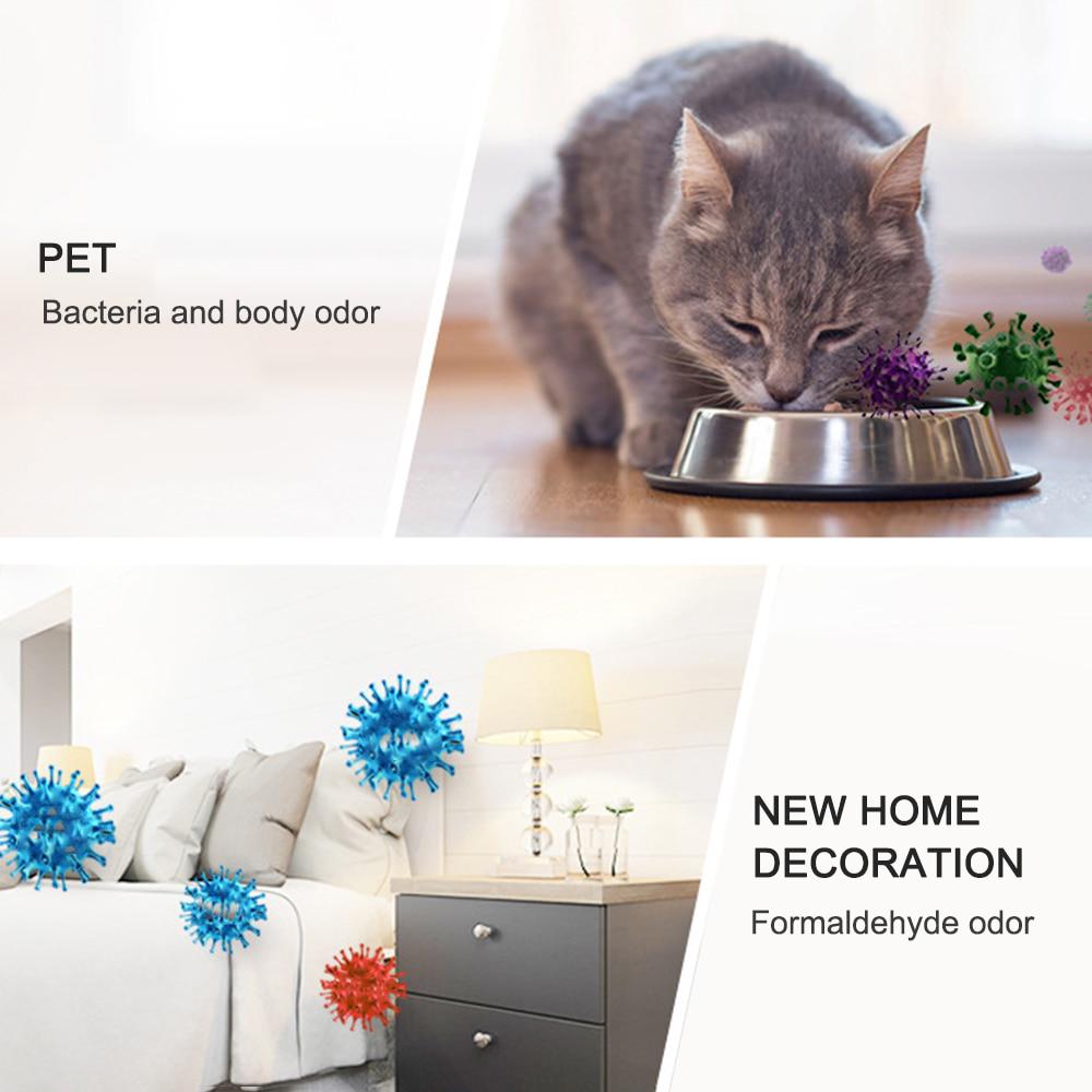 Mini domácí čistička vzduchu Ozonový sterilizátor Lze použít pro kancelář Šatník Botník