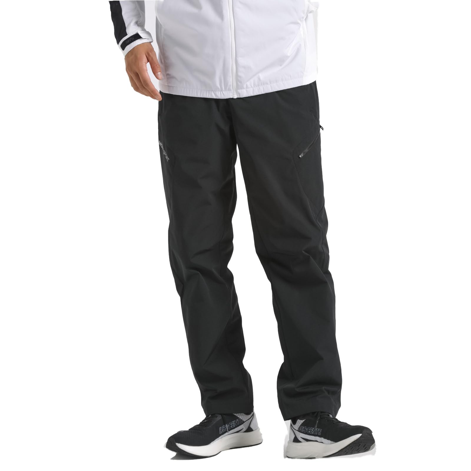 

Ветровка Descente HEATNAVI Brushed Long Pants Водоотталкивающая ветрозащитная тренировочная беговая BK [Move Sports]