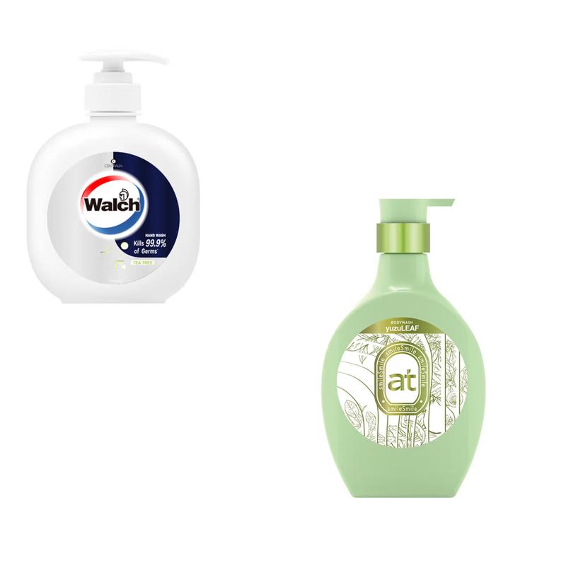 Walch Refreshing Tea Tree Hand Wash & Honolulu Shower Gel Set