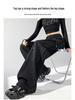 2026 Spring/Summer Women's Starry Sky Wide-Leg Pants with Rhinestones