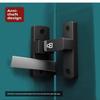 Latch Deadbolt Indoor Non-Punch Door Lock Bathroom Sliding Door Buckle Sliding Door Snap Old-Fashioned Surface-Mounted Room Door