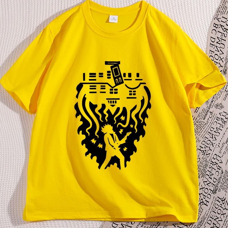 Eddie Vibes T Shirt Upside Down Tshirt Eddie Play Guitar Graphic T Shirts Men Women Causal Cotton Oneck Tees Streetwear Soft