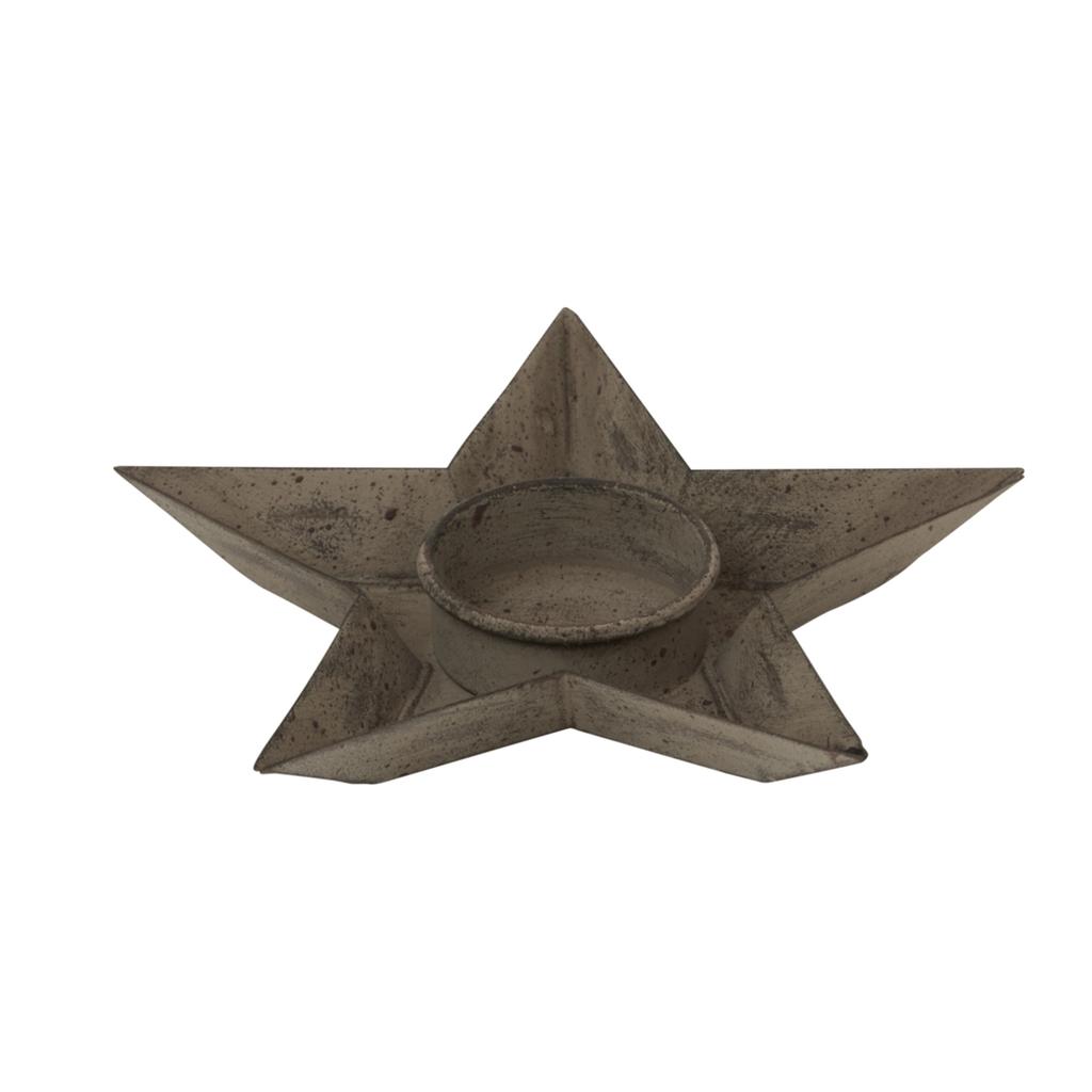 Hill Interiors Star Christmas Tealight Holder