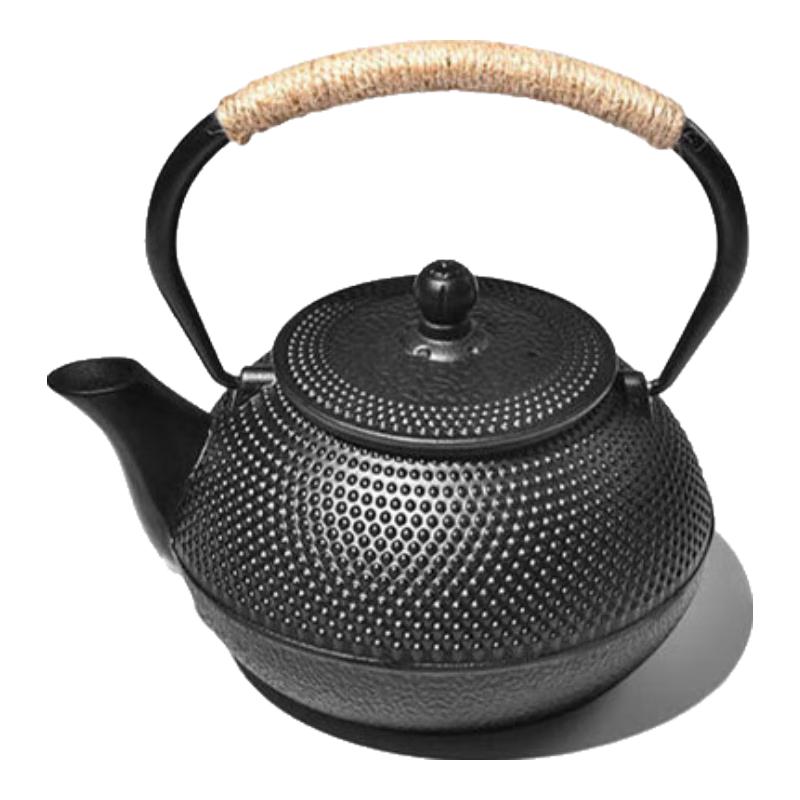 Thickened Cast Iron Teapot with Stainless Steel Infuser