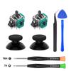 3D Analog-Thumbstick Joystick Reparaturset mit T6 T8 Schraubendreher für Xbox One Series S X Controller Stick Drift Behebung