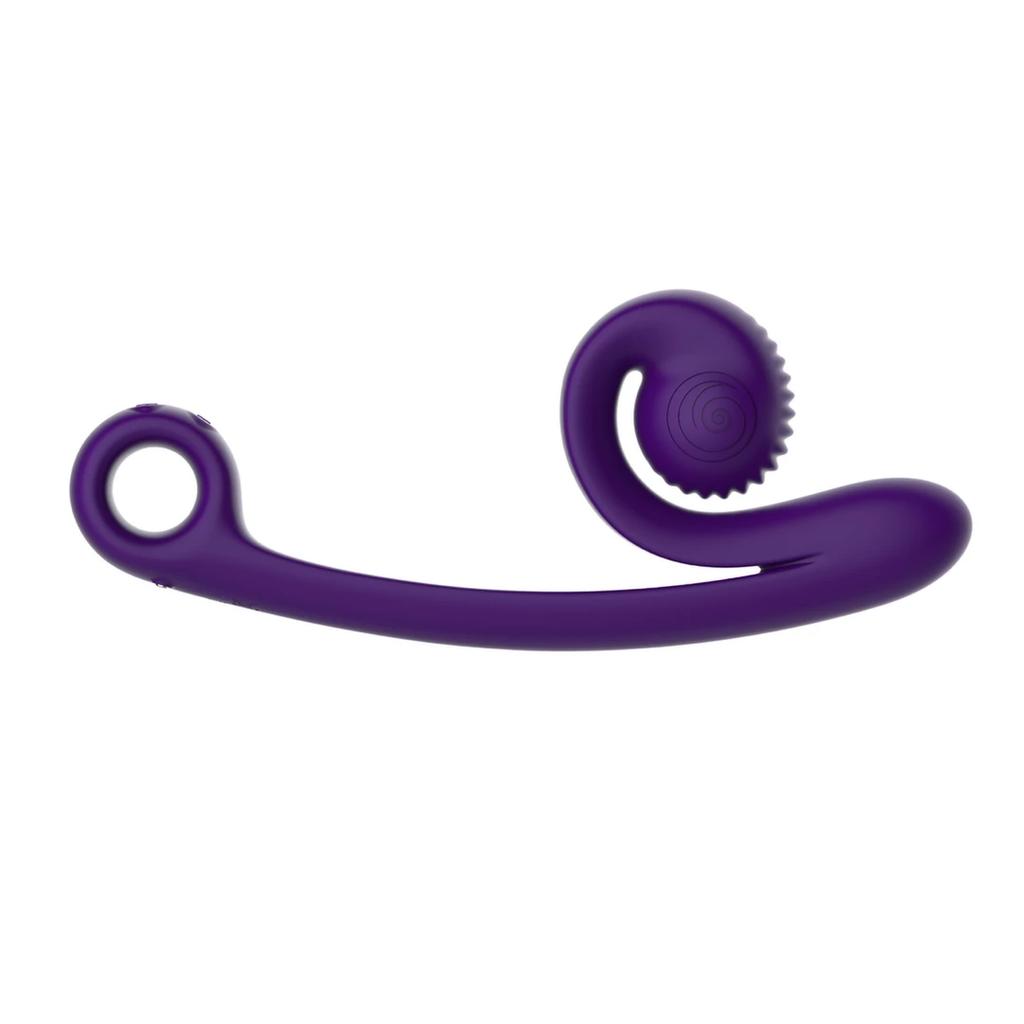 Snail Vibe - Curve Purple G-Spot Stimulating Dual Vibrator