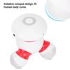 Electronic USB Handheld Mini Body Massager Gentle Vibration Massager with LED Light