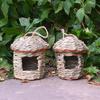 Hand-woven Bird's Nest Hibiscus Grass Bird Cage Pet Gardening Decorations