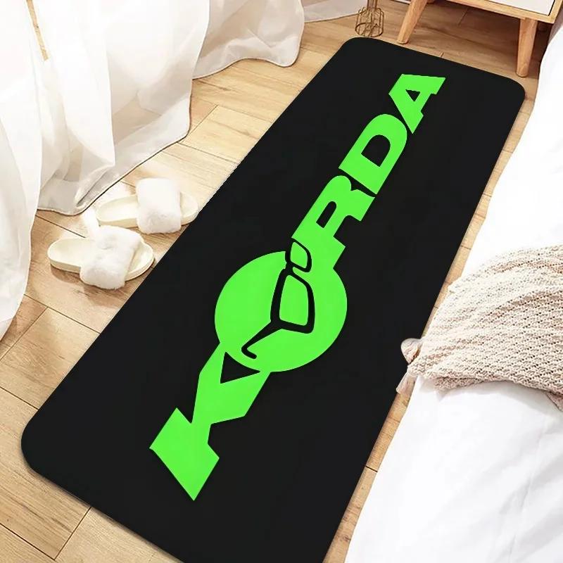 K-Korda Tackle Non-Slip Floor Mat Washable Carpet for Entrance Stylish Rug for Living Room or Hallway Decor Durable Doormat