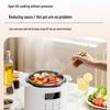Cross 3L Multifunctional Electric Pressure Cooker with 24-Hour Timer - Ideal for Stewing, High-Pressure Cooking, and Rice Cooking
