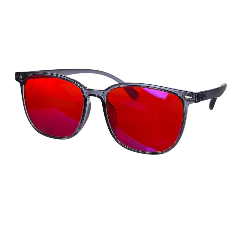 SHINU Red Tinted Blue Light Blocking Glasses for Computer Phone Use Sleep Aid with Red Lenses