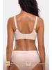 European and American Seamless Jelly Soft Support Wireless Gathered Bra
