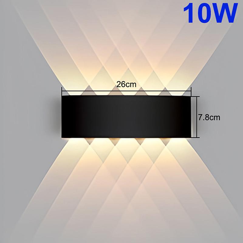 4W 6W 8W 10W Led Wall Light Outdoor Waterproof Garden Lights Interior Wall Light For Bedroom Living Room Porch Lighting