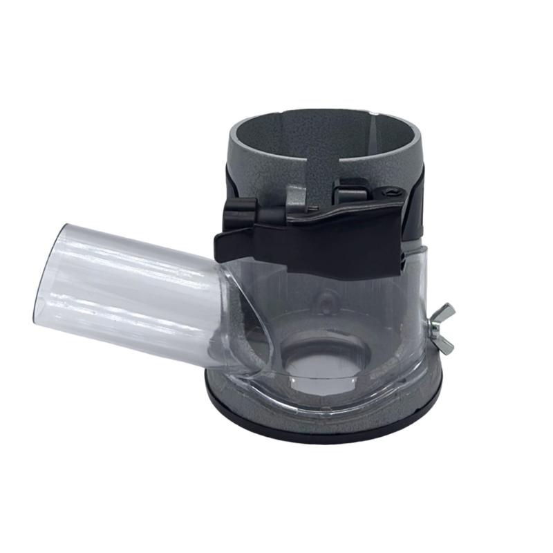 

1Pcs Adjustable Aluminum Alloy Plunge Router Base Trimming Machine Base With Dust Collection Cover Electric Tool Accessories