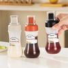 Bottiglia Spremibile Porosa per Salse, Contenitore da 350 ml per Ketchup, Miele, Condimenti per Insalate, Dispenser per Condimenti da Cucina per Ketchup, Salse BBQ, Olio