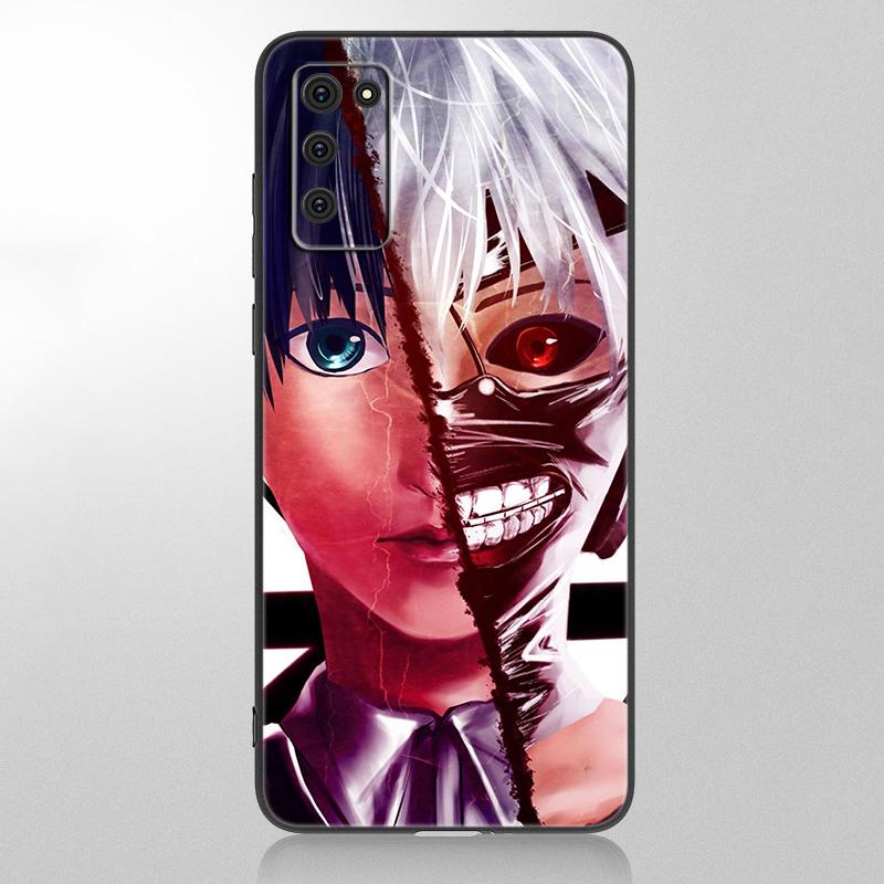 Tokyo Ghoul Trendy Anime Kaneki Ken Pouzdro pro Samsung Galaxy A12 A02S A22 A32 A52 A72 A71 A51 A41 A31 A21 A11 A50 A70 A10S A20S