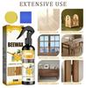 Natural Beeswax Spray Multi-purpose Waterproof Wear Resistant Furniture Polish for Wooden Floors Stain Scratches Repair Cleaning