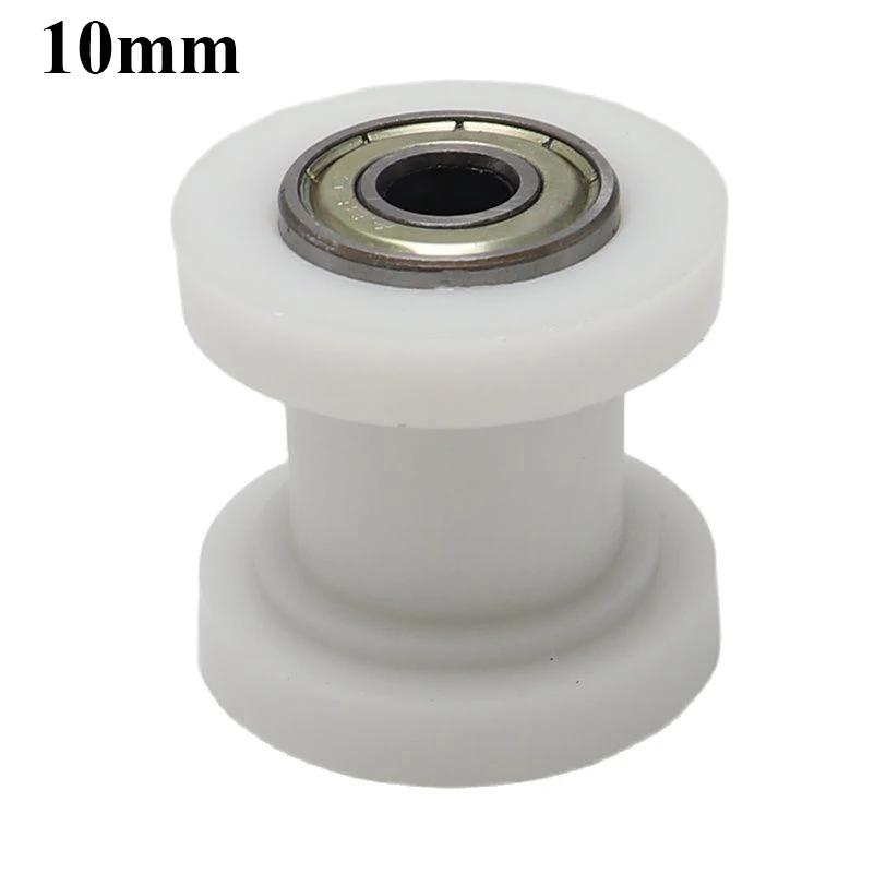 M10 Drive Chain Roller Pulley Wheel Slider Tensioner Wheel Guide For Street Bike Enduro Motorcycle Motocross CRF 10mm