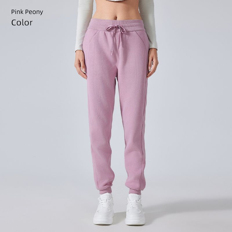 

Lu Same Running Fleece-lined Heattech Sports Outwear Female 2025 New Arrival Long Sleeves Good-looking Fitness Yoga Wear Tops DAW153 Pink Peony 10/12