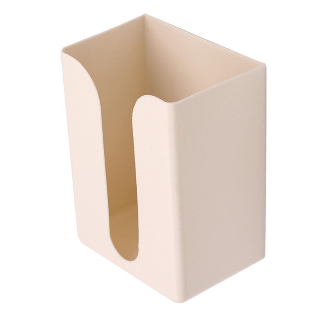 Wall Mounted Tissue Box Cover Punch Free Large Capacity Rectangular Napkin Box for Living Room Bathroom S