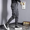 Men's Trendy Cotton Loose Fit Zipper Leg Overalls for Autumn