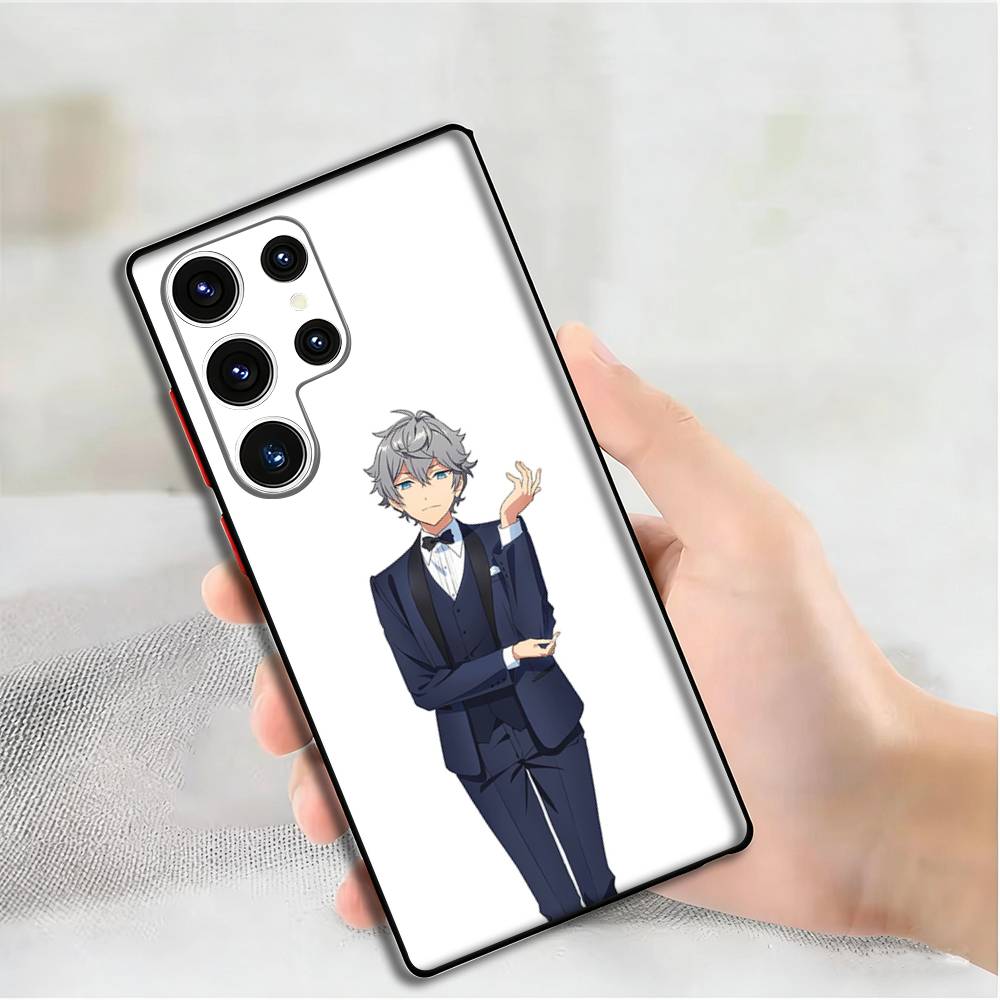 Anime S-Sena I-Izumi Phone Silicone Case for Samsung S24,22,20,23,21,20 Ultra Plus Lite 5G Print Cover