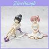 Magic Girl Akemi Homura Pvc Figure With Sitting Pose For Collectors Fans