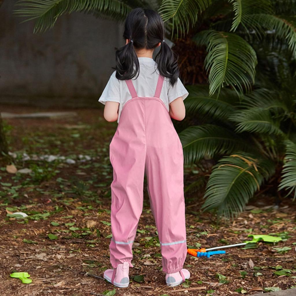 Sandbox PU Waterproof Long Rain For Kindergarten Kids and Elementary School Stain Suitable for Outdoor Rain Lightweight Reflective Tape Included