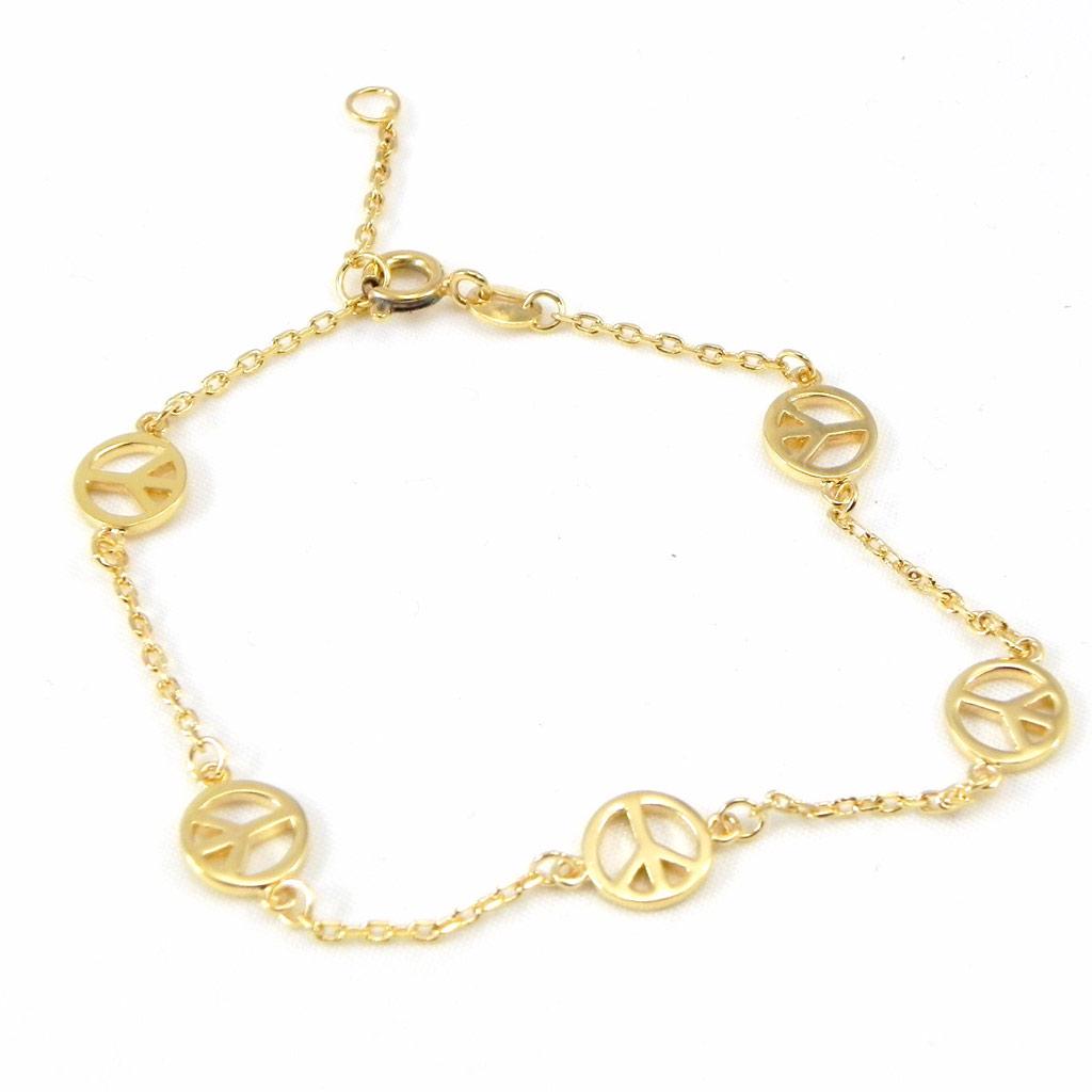 

Les Trésors De Lily [G9370] - Позолоченный браслет Мир