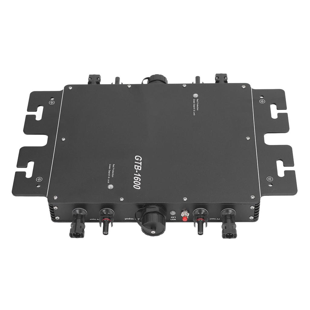 Solar Micro Inverter 1600W Grid Tie MPPT with WiFi APP Control Waterproof Automatic Identification E