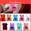 Stunning Rose Bear Flower Teddy Doll For Wedding Or Anniversary Gift