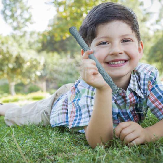 4 buc silicon chew stick alimentar grad BPA gratuit reutilizabil stres relief senzorial oral motor stick masticabil jucărie pentru nevoi speciale chewers