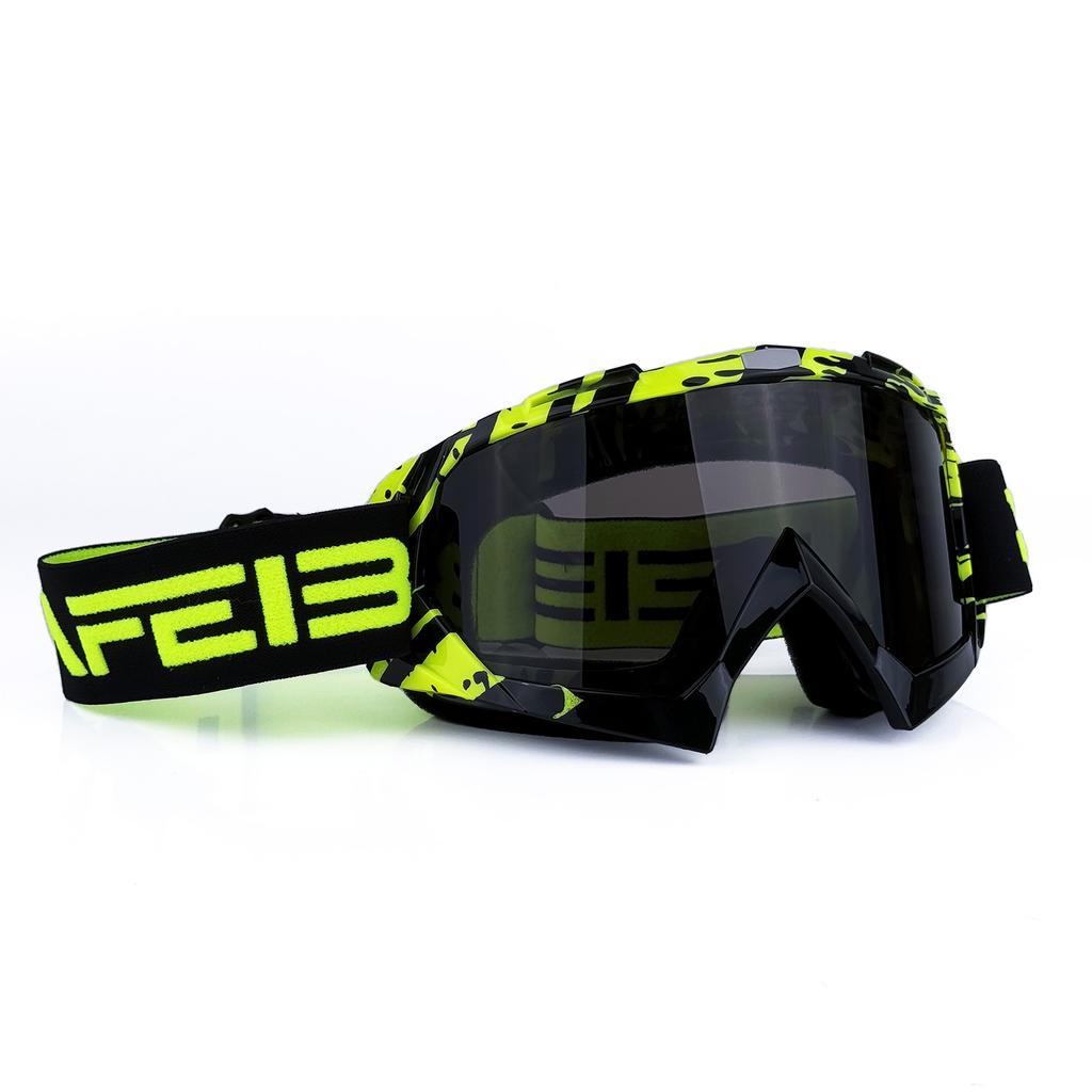 Motorcycle Glasses Unisex Riding Windproof Goggles Helmet Sports Outdoor Skiing Goggles Lenses N634