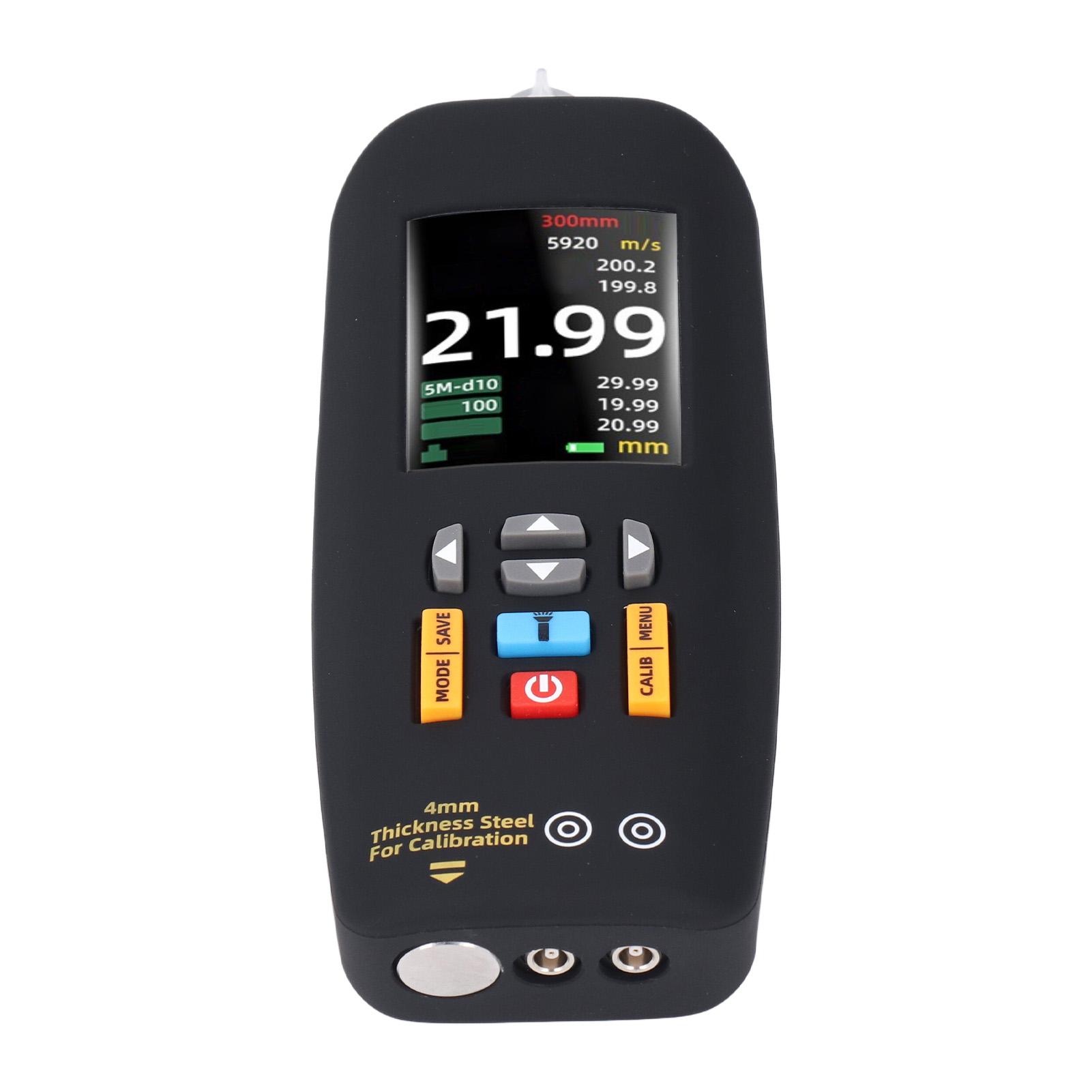 

Ультразвуковой толщиномер с высокой точностью и цифровым дисплеем, тестер толщины для металла и пластика