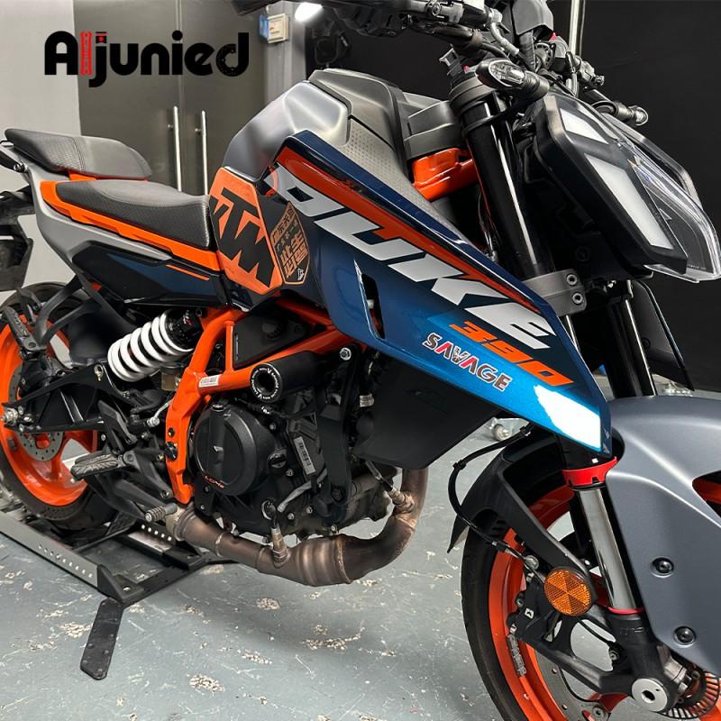 POM Crash Pad Protector KTM 390 Adventure SMC R Enduro 125 Motorcycle Frame Guard Anti-Slip Bumper
