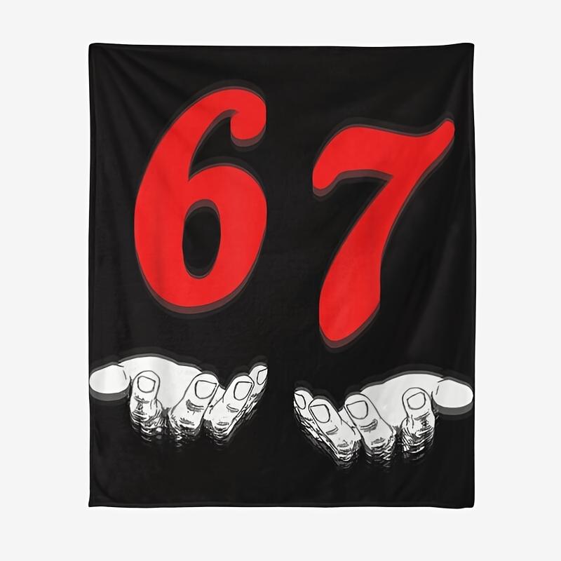 Curious George Monkey Banana Print Flannel Throw Blanket Soft Cozy Warm Perfect for SofaBedOffice 75x100cm (30x40inch)