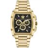 Versace Herren-Dominus Chronograph Schweizer Quarz-Uhr 42mm VE6H00523