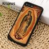 Krajews Virgin Maria Phone Case Cover For iPhone 17 Air 16 15 14 plus 12 13 pro max coque Shell Fundas