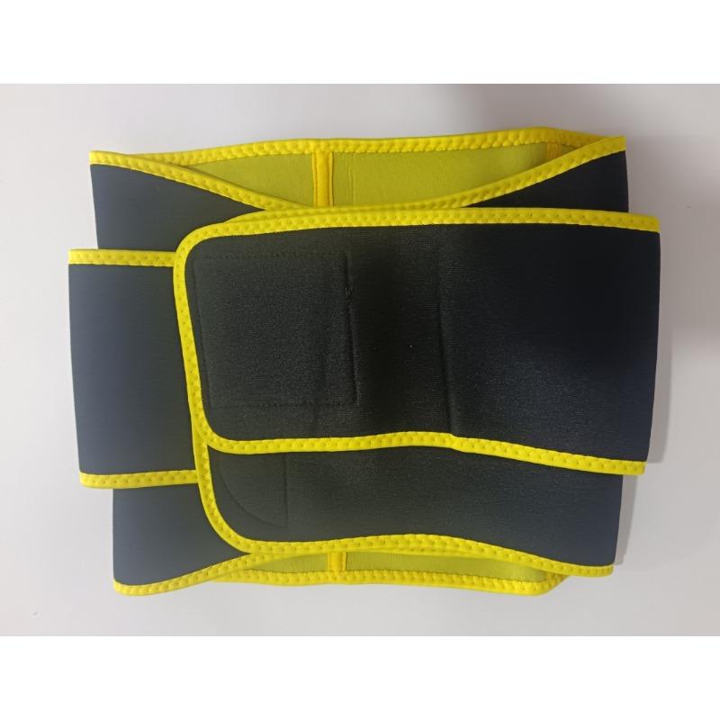 Double Layer Hook And Loop Waist Trainer Sports Waist Support Fitness Body Shaper For Yoga
